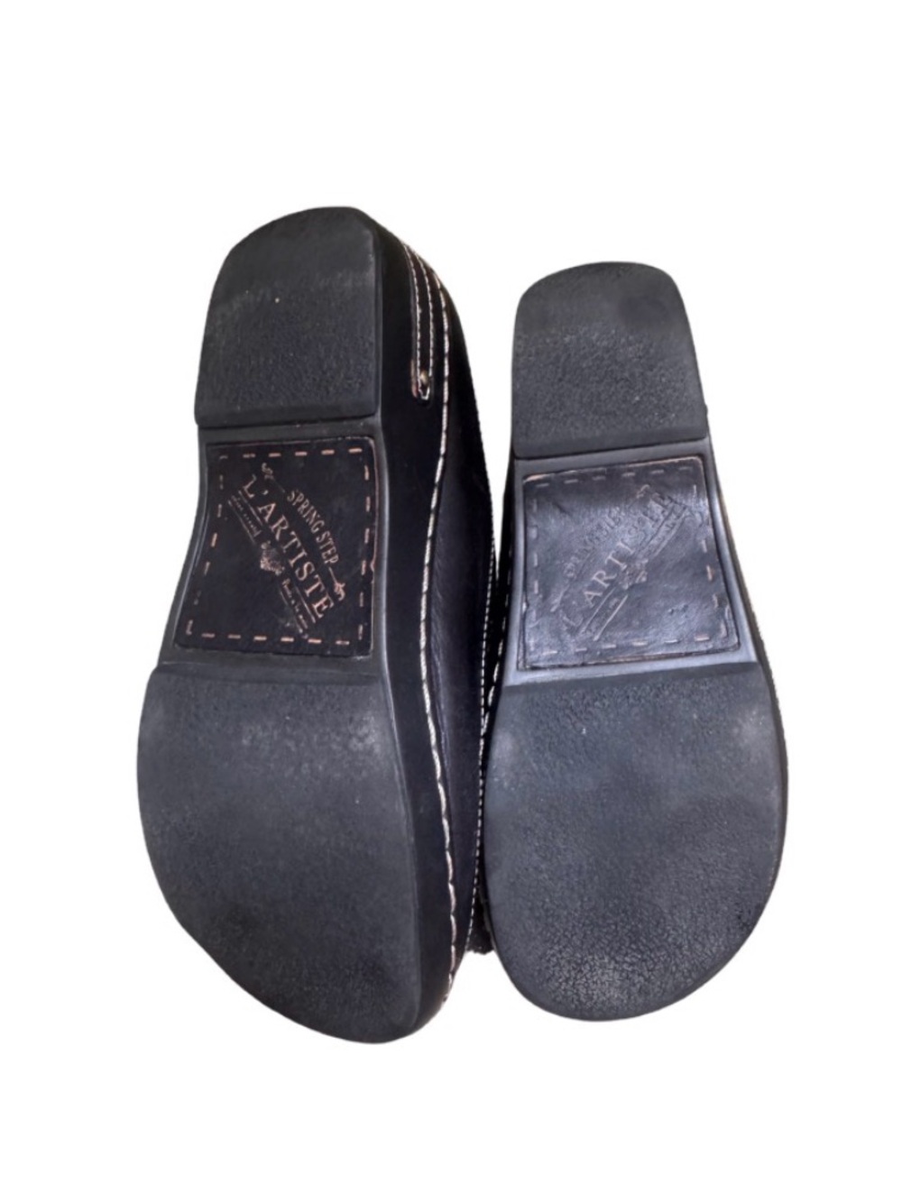 L’Artiste Black Spring Step Clogs - Picture 3 of 5
